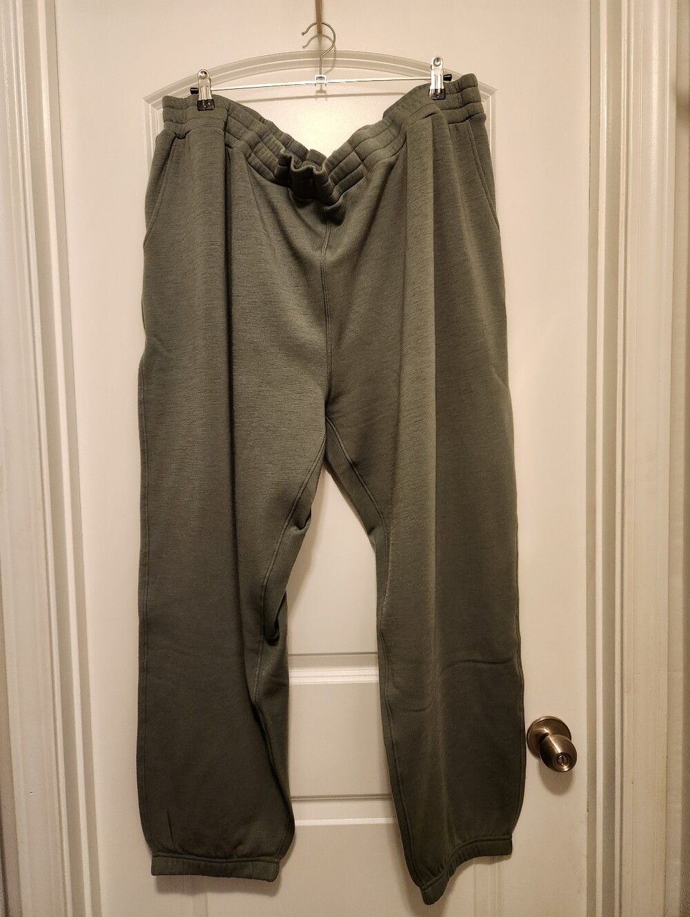 Woolx Merino Parker Sweatpants, Grey, 3XL